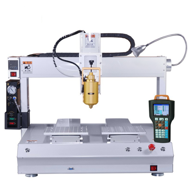 Desktop hot melt glue dispensing machine