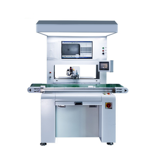 Online panoramic vision automatic dispensing machine