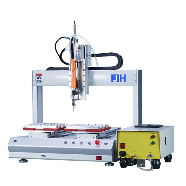 Single-head double-station automatic locking screw machine