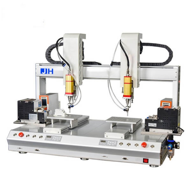 JHIMS - Small double platform double head screw machine