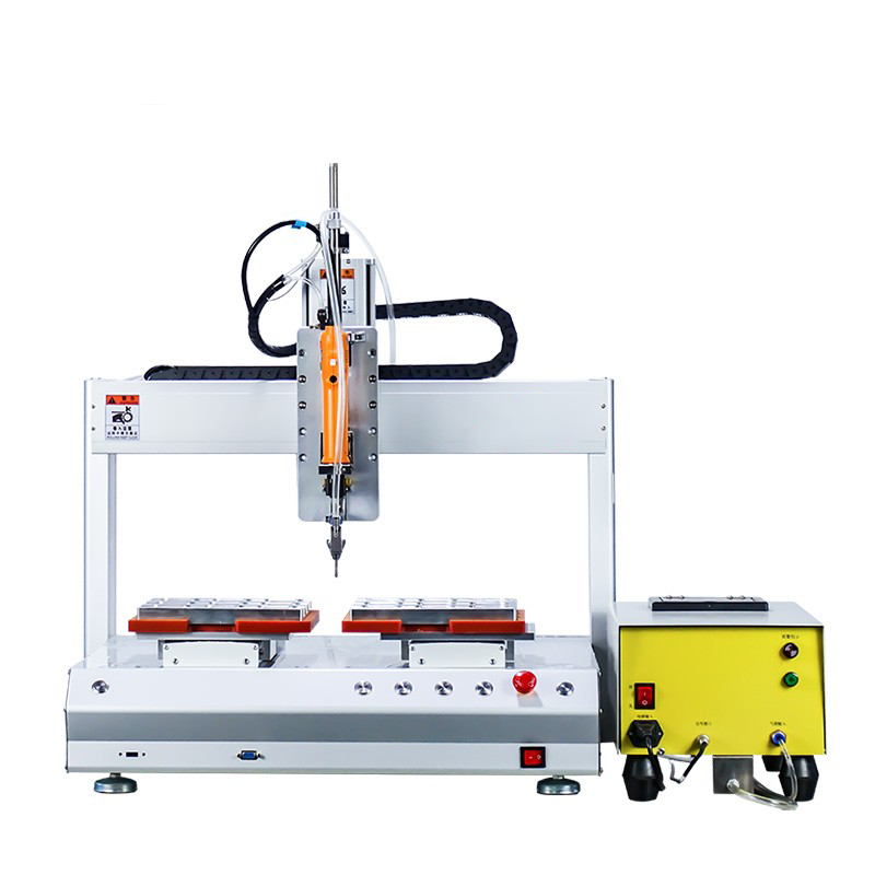 Small portable screw tightening machine