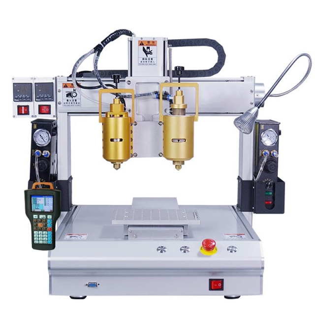 JHIMS | Double head hot melt glue dispensing machine