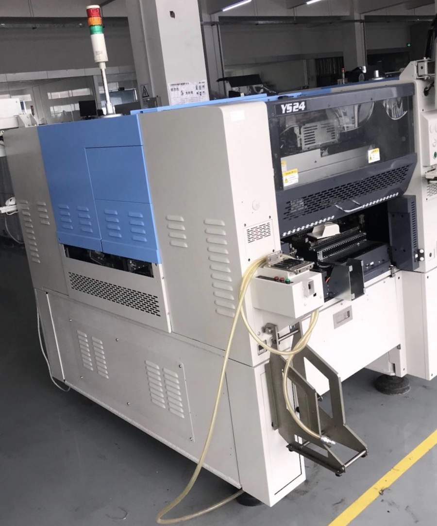 Yamaha YS24 High-Speed SMT Pick and Place Machine in Electronics Assembly