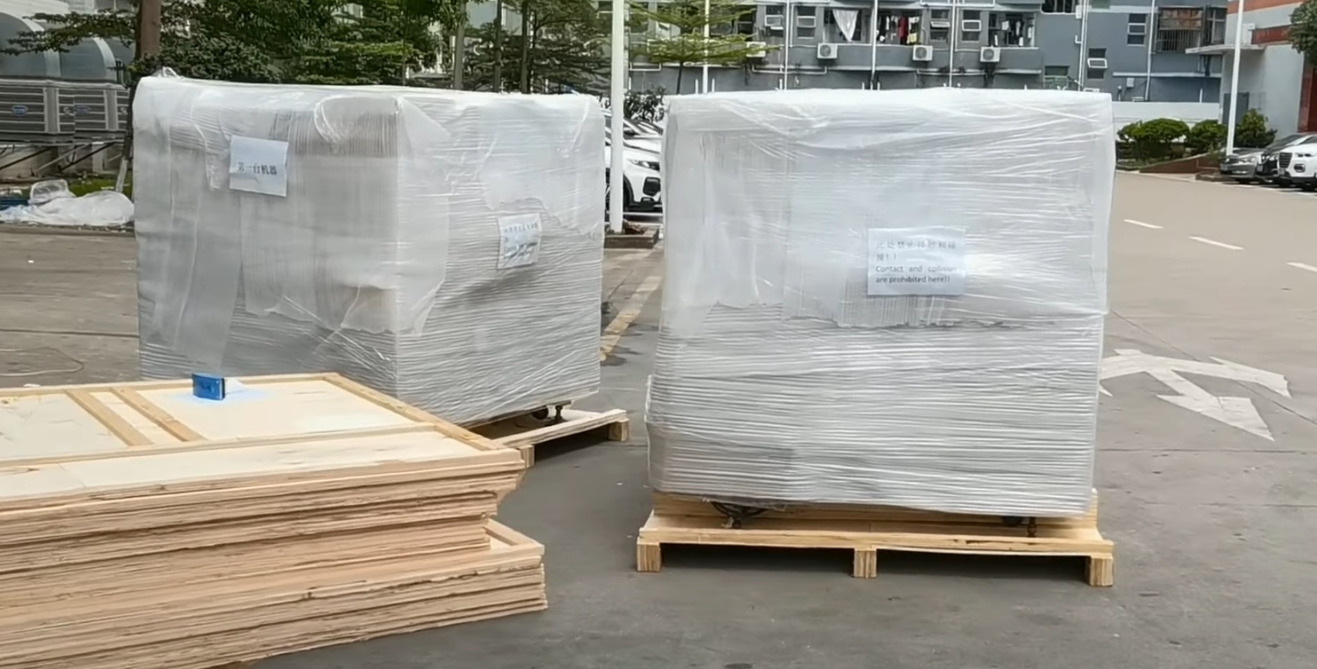 Yamaha YV100XG pick and place machine delivered to Indian electronics manufacturer for high-speed PCB assembly