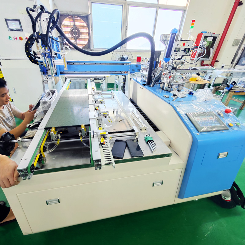 JHIMS JH-G810 Automatic LED Module Glue Filling Machine Front View